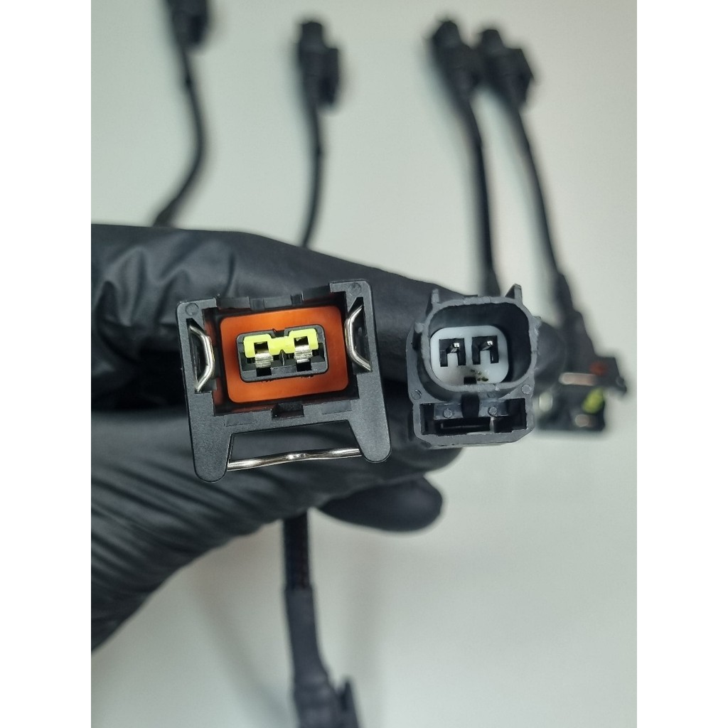 Cabo Adaptador de Bico Injetor Para Motocicleta Honda/Bosch/Deka.