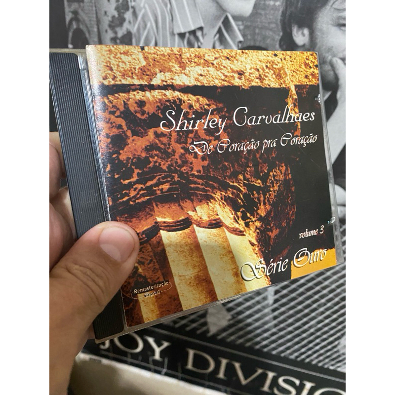 CD Shirley Carvalhaes de coração pra coração serie ouro vol 3