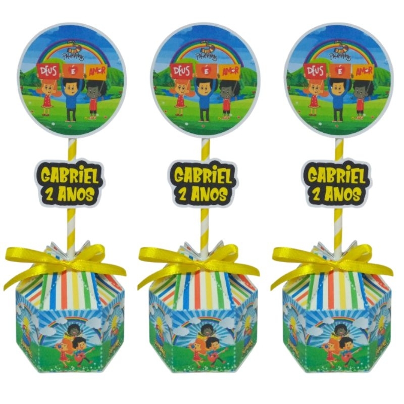 Centro de mesa personalizado, lembrancinha, 3 Palavrinhas em Oferta na Shopee