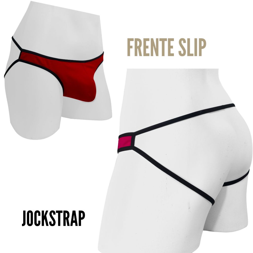 Cueca Jockstrap thong Masculina Cueca Slip jockstrap Masculino Lingerie homem varias cores