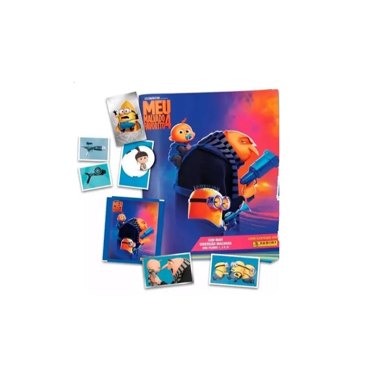Figurinhas Faltantes Meu Malvado Favorito 4  Panini - Envie sua Lista antes de comprar