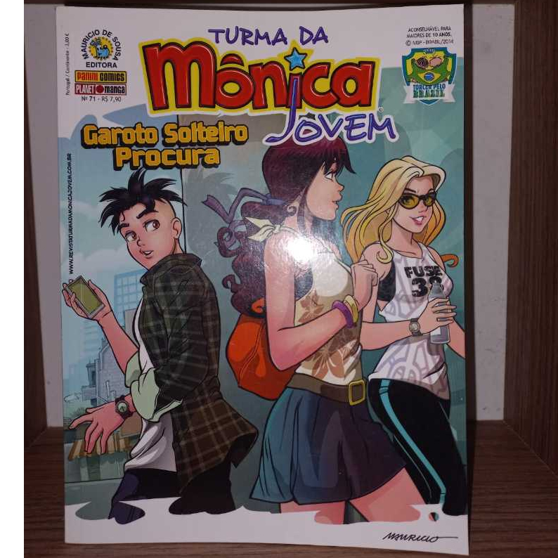 Revista Turma da Monica Jovem Edição 71