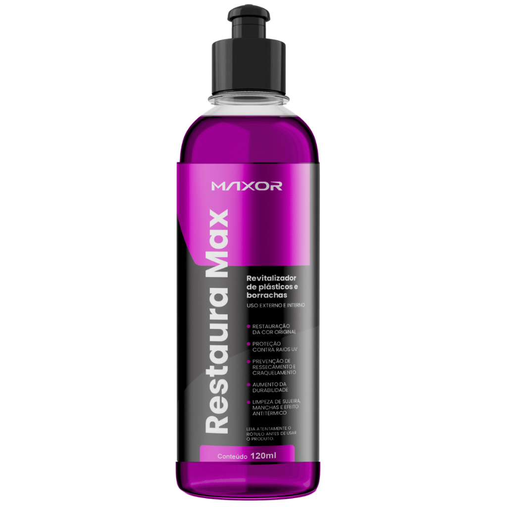 Revitalizador De Plástico Borracha Painel Proteção Restauração Para Carros Restaura Max em Oferta na Shopee