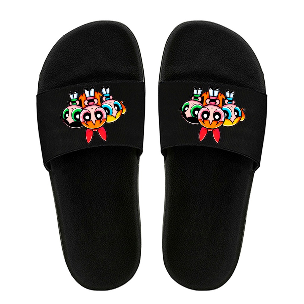 Chinelo Slide Adulto e Infantil Leve Confortável Macio Estampado meninas poderosas