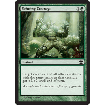Coragem Reverberante - Magic The Gathering