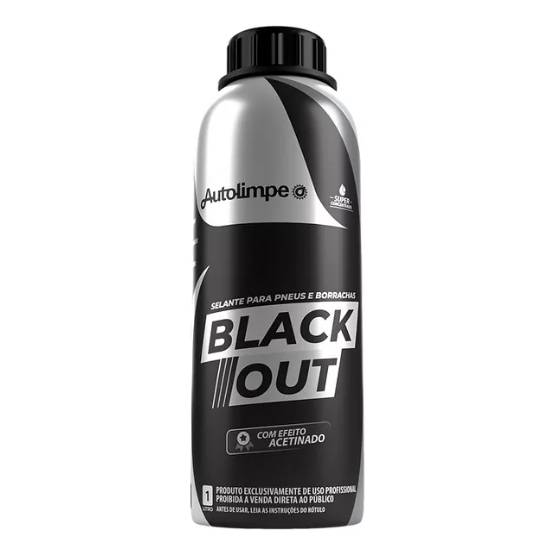 Blackout Selante Para Pneus E Borrachas 1lt Autolimpe