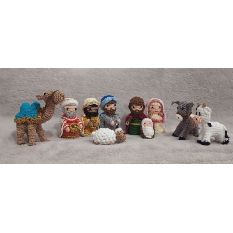 Presépio Amigurumi - Sagrada Família (Amigurumi)