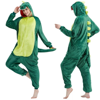 Pijama Macacão Adulto Dinossauro Kigurumi Cosplay - Com Nota Fiscal em Oferta na Shopee