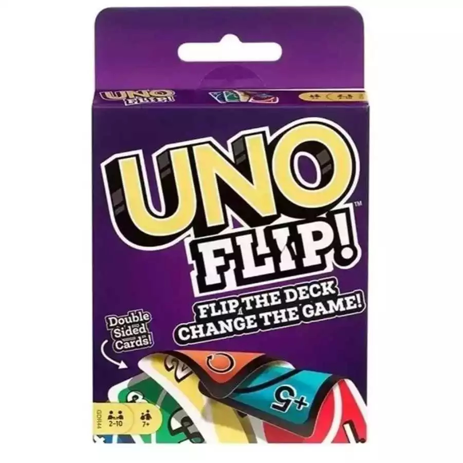 UNO Flip - O Jogo de Cartas com Dupla Diversão e Novas Regras! em Oferta na Shopee
