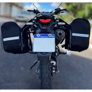 Alforge Universal Par Moto Lateral Impermeável Forrado Eva 3mm Todas as motos em Oferta na Shopee