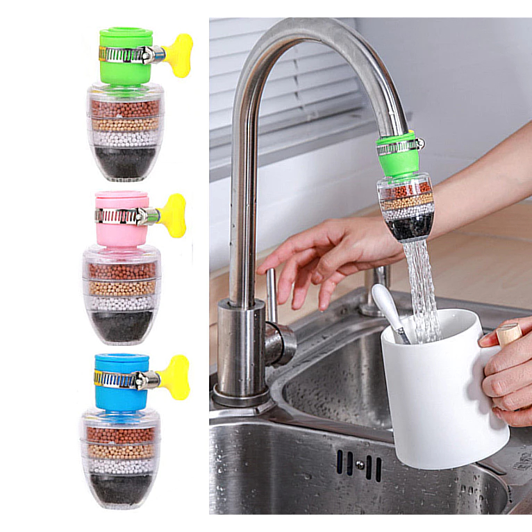 Bico Arejador Para Torneira Com 3 Camadas De Filtro Carvão Ativado Filtragem Limpeza Da Água em Oferta na Shopee