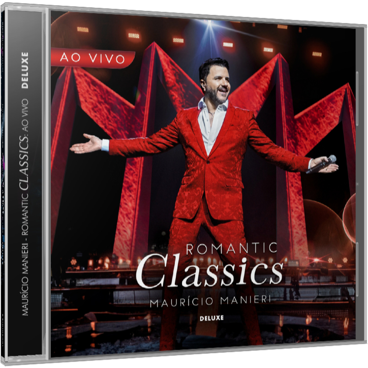 Cd Maurício Manieri - Romantic Classics - Ao Vivo - Deluxe (2024) Fan-Made