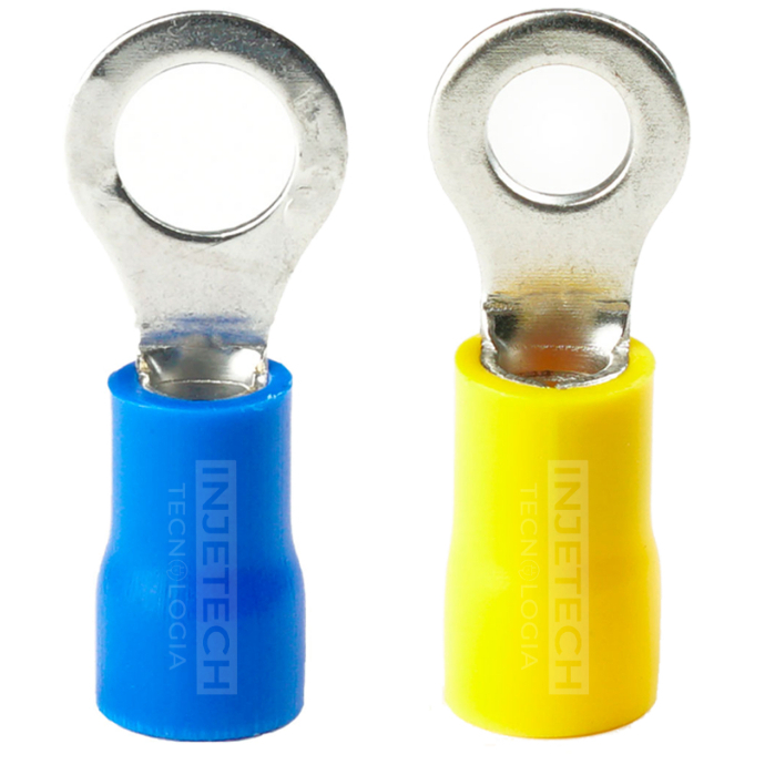 Kit Conector Terminal Pré Isolado Olhal 2,5 E 6,0mm  20pçs em Oferta na Shopee