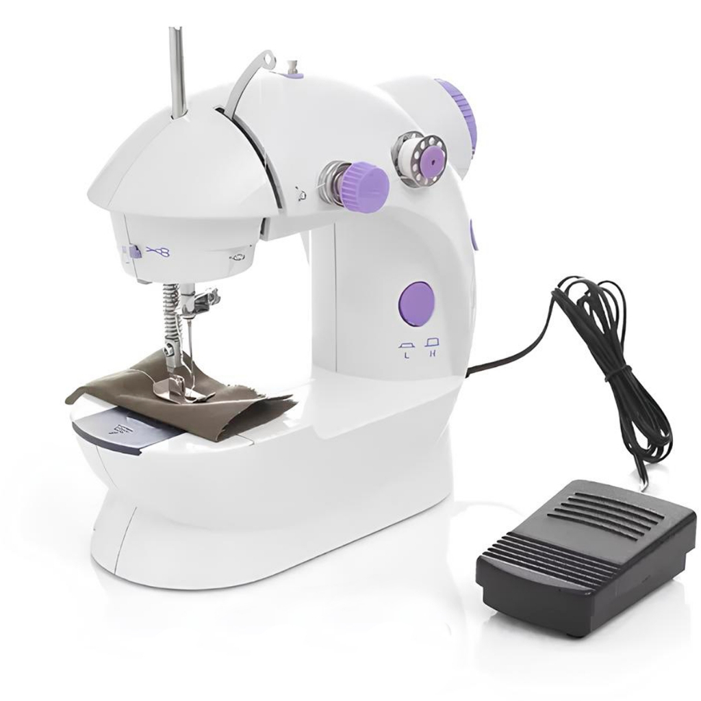 Mini Máquina de Costura Portátil - Compacta, Leve e Prática para Iniciantes e Profissionais em Oferta na Shopee