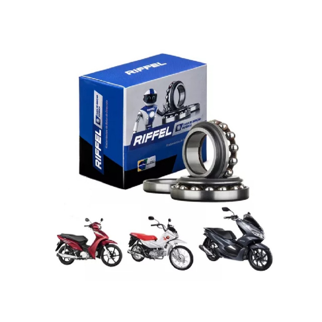 Caixa Direção Esfera Riffel Dream Biz 100 110i 125 Pop 100 110 Pcx 150 Phoenix 50 XY 50 Q2 WEB 100 — imagem 2 de 2