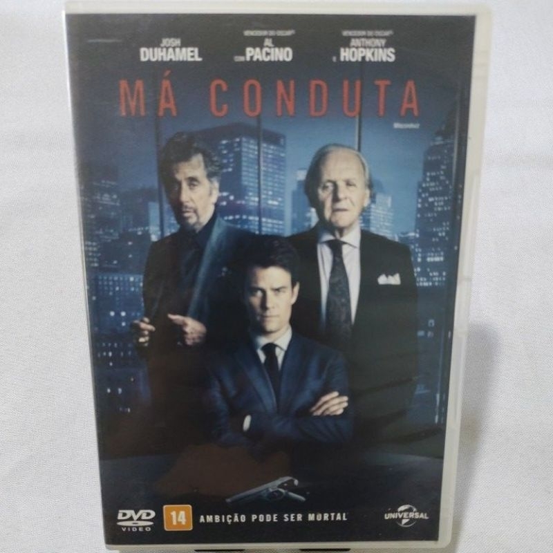 DVD MÁ CONDUTA USADO DUBLADO ORIGINAL 38