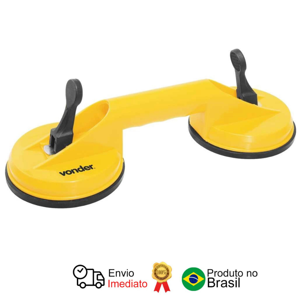 Ventosa Dupla 118 Mm Plástica Vonder em Oferta na Shopee