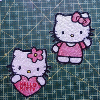 Patch bordado termocolante brilho hello kitty em Oferta na Shopee