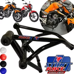 Protetor Stunt Race CG 160 Titan Fan Start Cargo Proteçao de motor e carenagem Street Cage Honda CG160