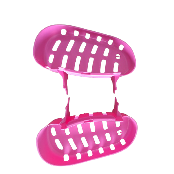 Kit 2 Apoio de Pé Unicornio Fantasy Rosa Original Calesita em Oferta na Shopee