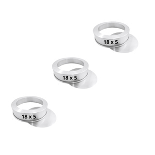 03 (Três) Forma BAIXA 18 x 5  Assadeira Redonda Alumínio REMOVIVEL em Oferta na Shopee