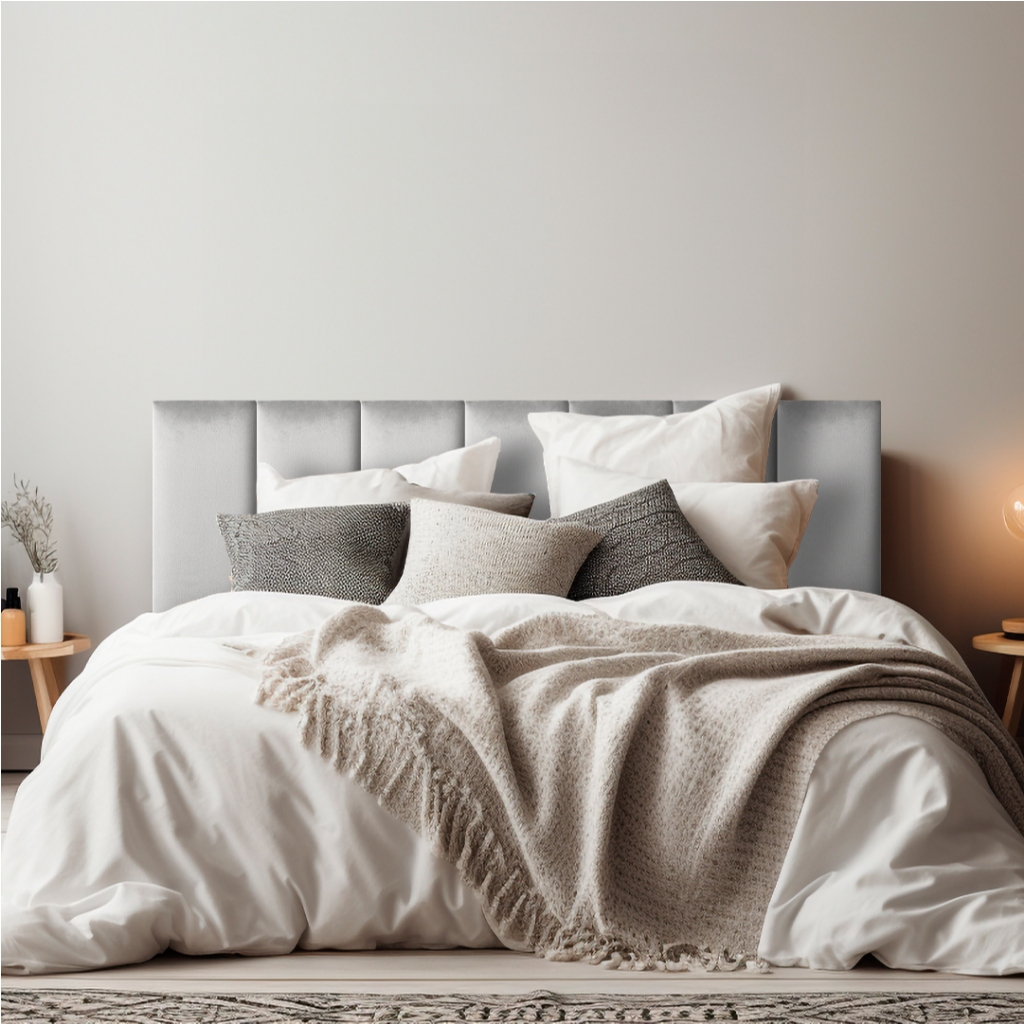 Módulo Cabeceira de Cama Estofada para Cama King, Casal,  Queen e Solteiro | Confortável