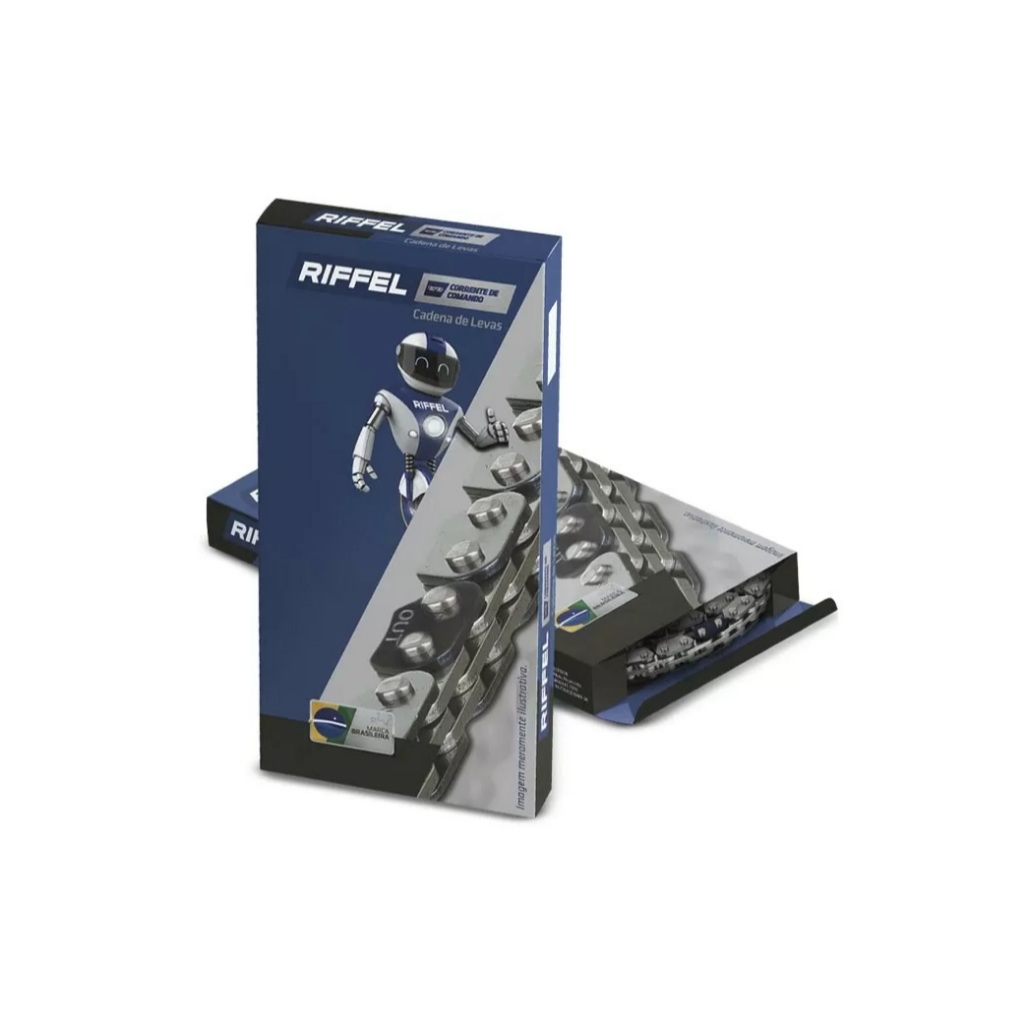 Corrente do Comando de Válvulas Riffel APACHE 150 Titan 150 Sport Fan 150 Fan 125 2009 Bros 125 150 em Oferta na Shopee