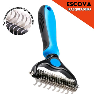 Rasqueadeira Removedor De  Pelos Mortos - Pet, Animais, Gato - NL em Oferta na Shopee