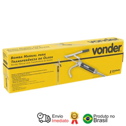 Bomba Manual Para Transferência De Óleos 350 Ml Vonder