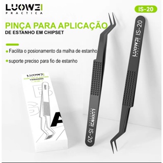 Pinça Luowei Is-20 Para Aplicação De Estanho Em Chipset em Oferta na Shopee