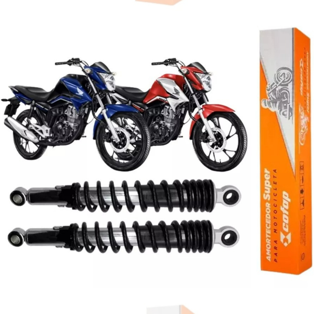 Par Amortecedor Cofap Original Honda Titan Fan Start Cg 150 160 Todas em Oferta na Shopee