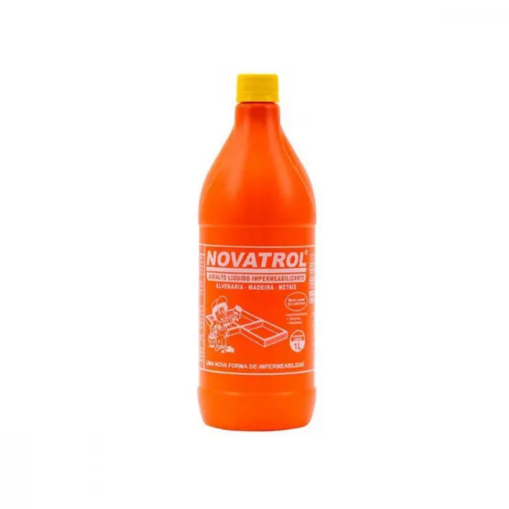 Novatrol 1L Impermeabilizante Líquido Proteção de Superfícies Nova Tintas