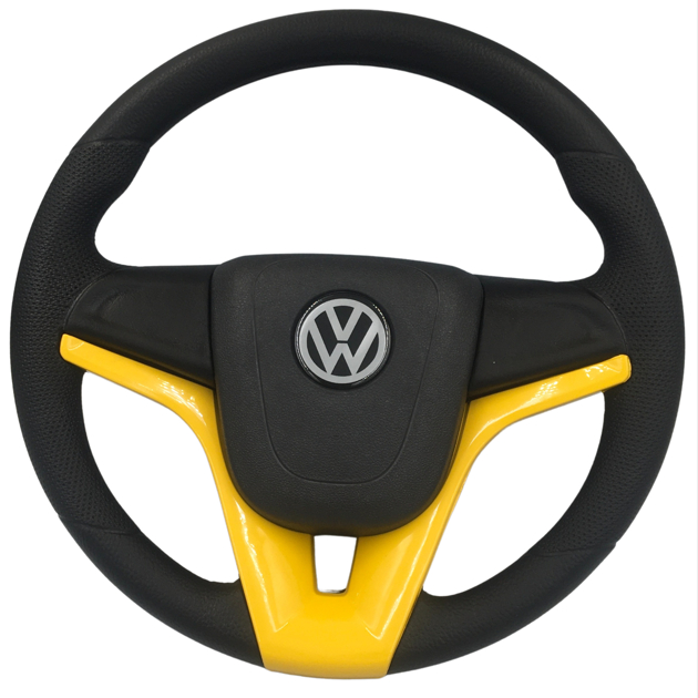 Volante Esportivo Cruze Amarelo Constellation VW 24250 2006 a 2012
