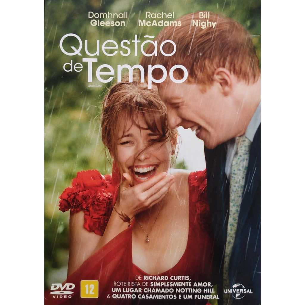 Questão De Tempo Dvd Domhnall Gleeson Rachel Mcadams Bill Nighy