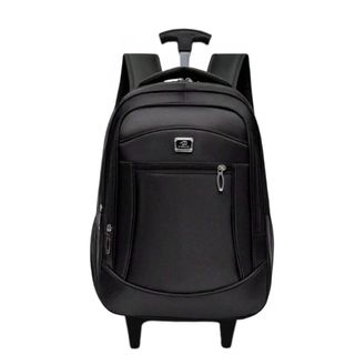 Mochila de Rodinha Carrinho Reforçada Multifuncional Executiva Notebook Escolar