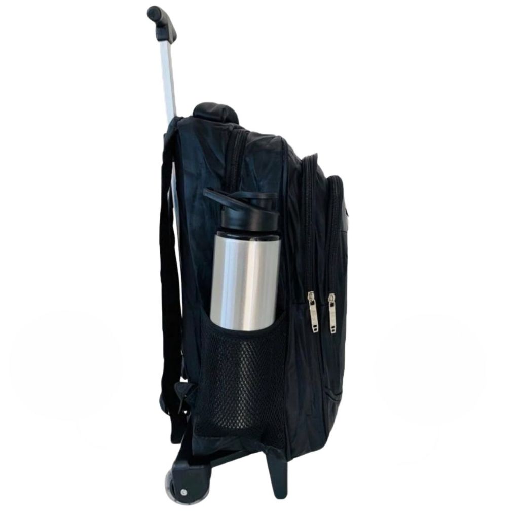 Mochila de Rodinha Carrinho Reforçada Executiva Notebook Escolar Multifuncional
