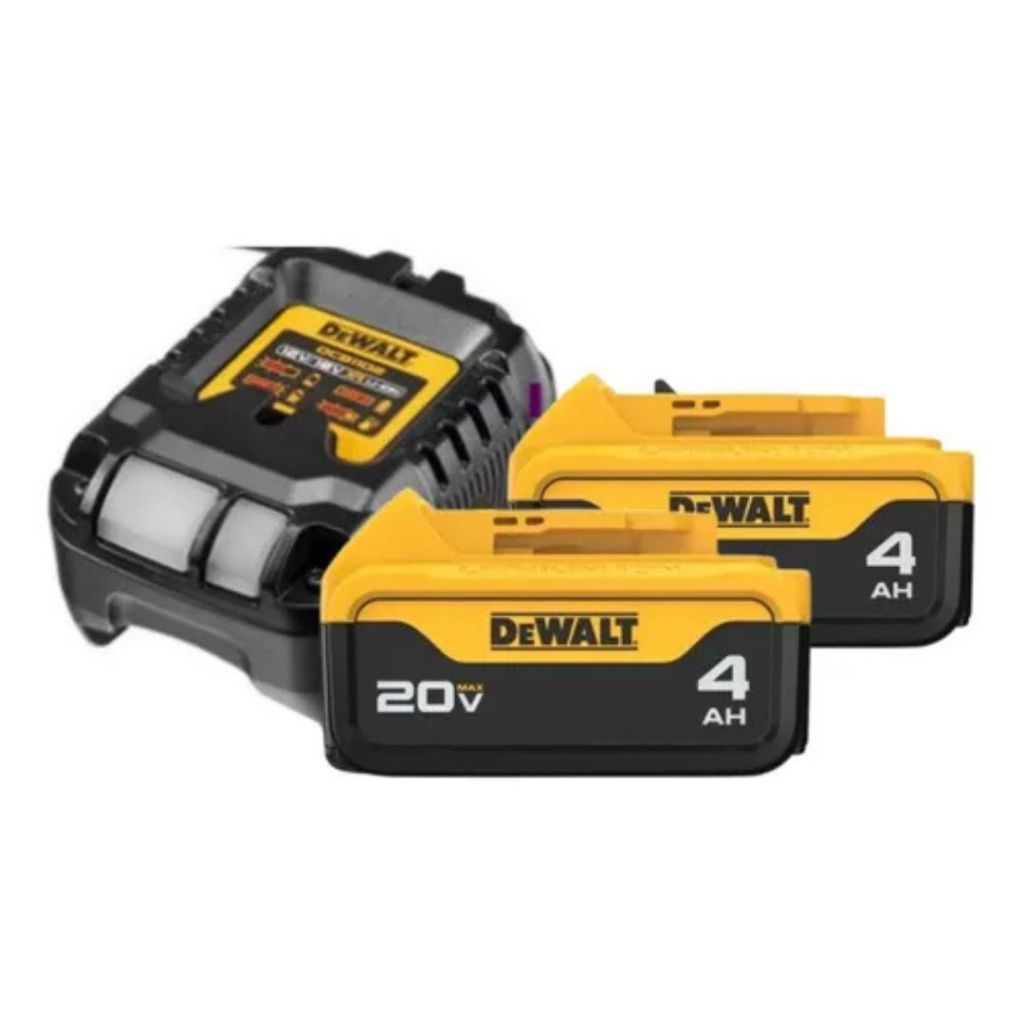Carregador Bivolt + 2 Baterias De 4ah Xr 20v DEWALT - Home & Living