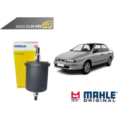 Filtro de Combustivel Fiat Marea todos de 1998 a 2007 Original Mahle Metal leve