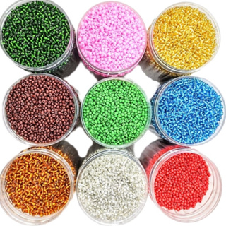 Miçanga Missanga Conta para Guias Umbanda Candomblé Tererê Cores 50g em Oferta na Shopee