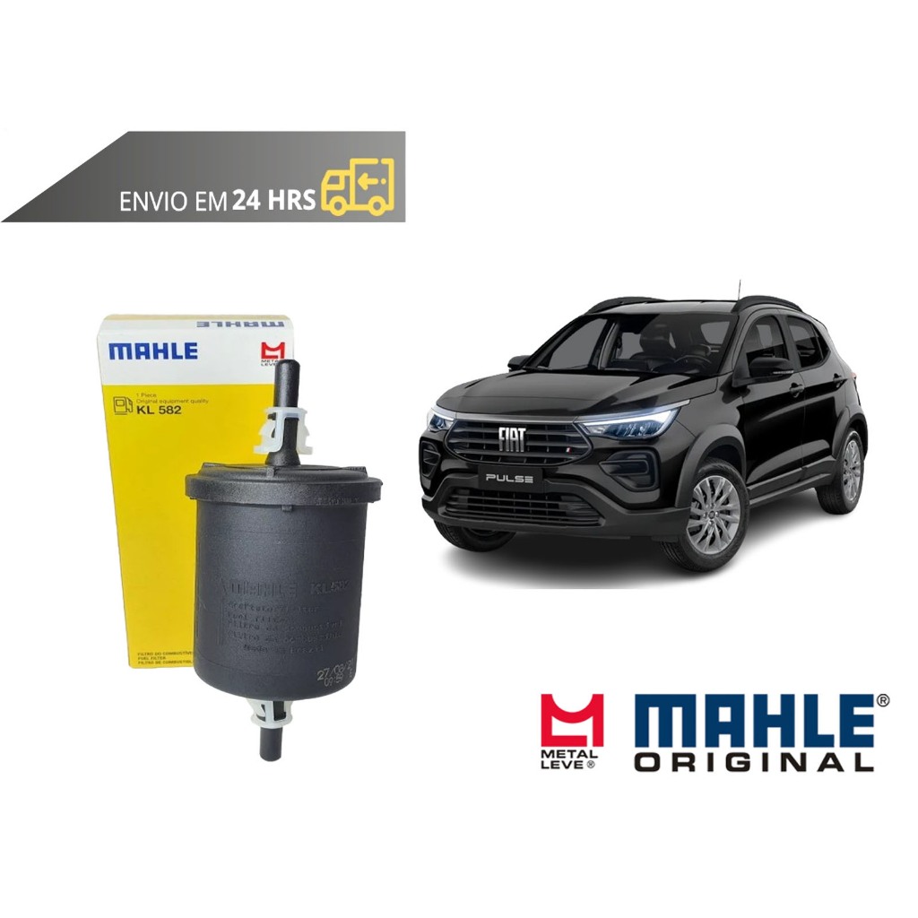 Filtro de Combustivel Fiat Pulse de 2021 a 2025 Original Mahle Metal Leve