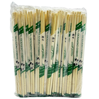 Hashi Pauzinho de Bambu 100 Pares em Oferta na Shopee