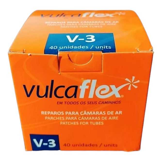 Remendo A Frio 060mm - V3 - Caixa C 40 Pçs - Marca Vulcaflex