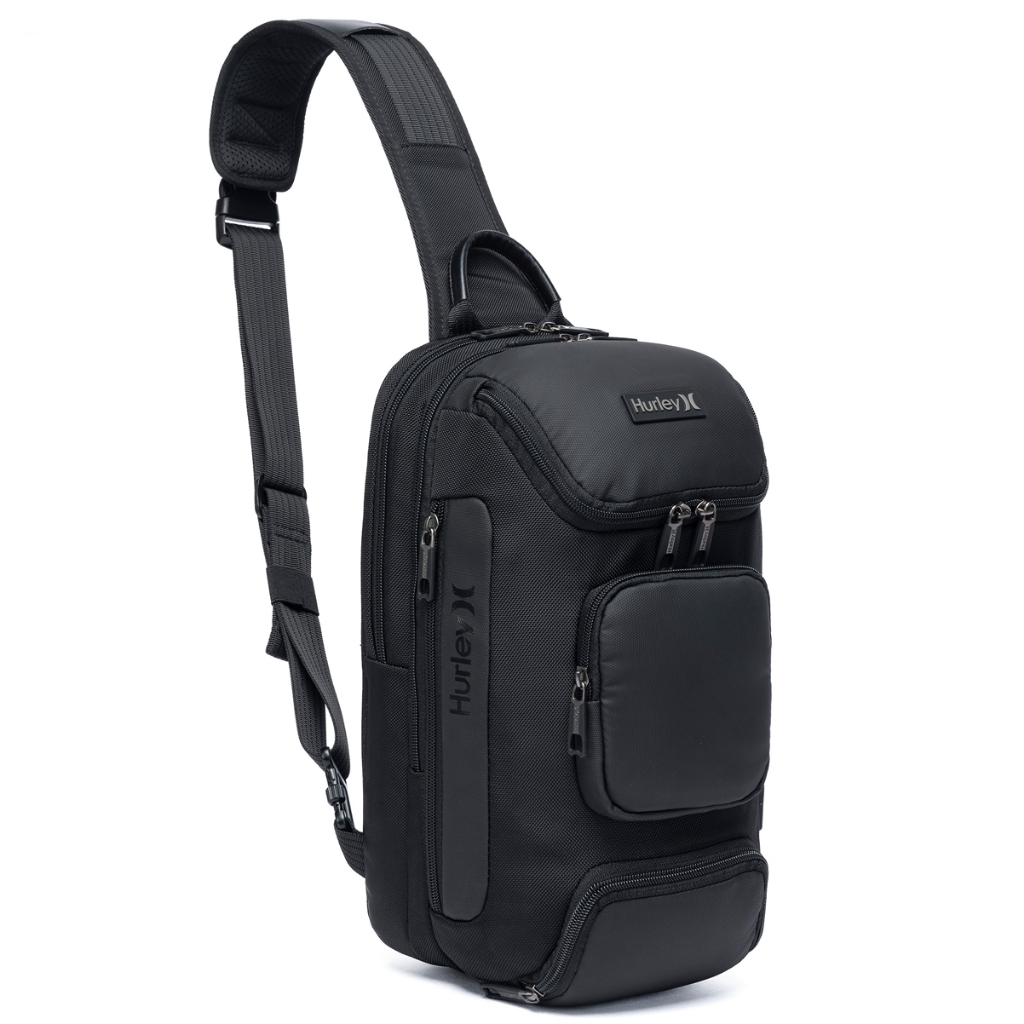 Mochila Ombro Peito Transversal Resistente USB Luxo