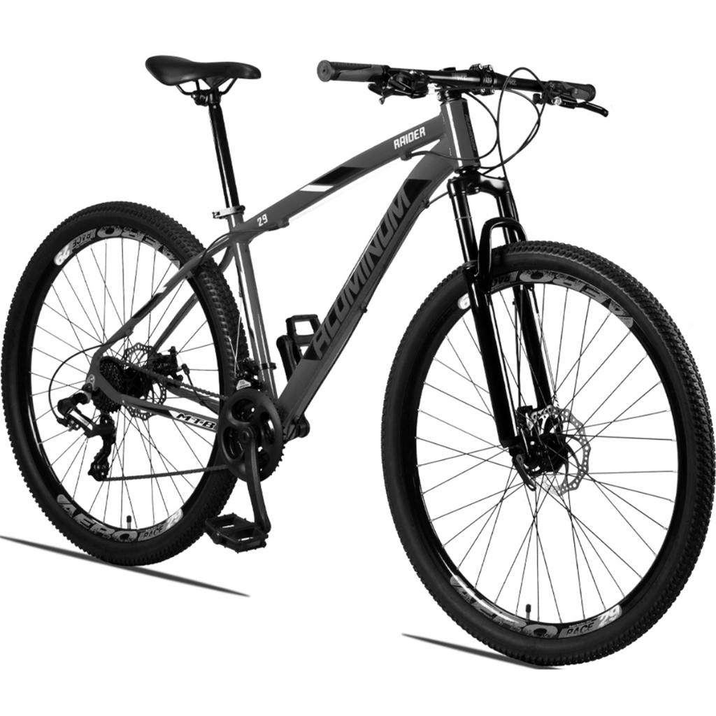 Bicicleta 29 Aluminum Raider 24 Marchas Index Freio a Disco em Oferta na Shopee