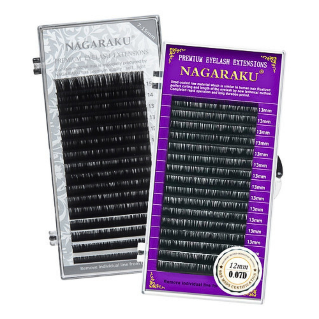 Cílios Nagaraku Fio A Fio E Volume Russo Curvatura C ou D em Oferta na Shopee