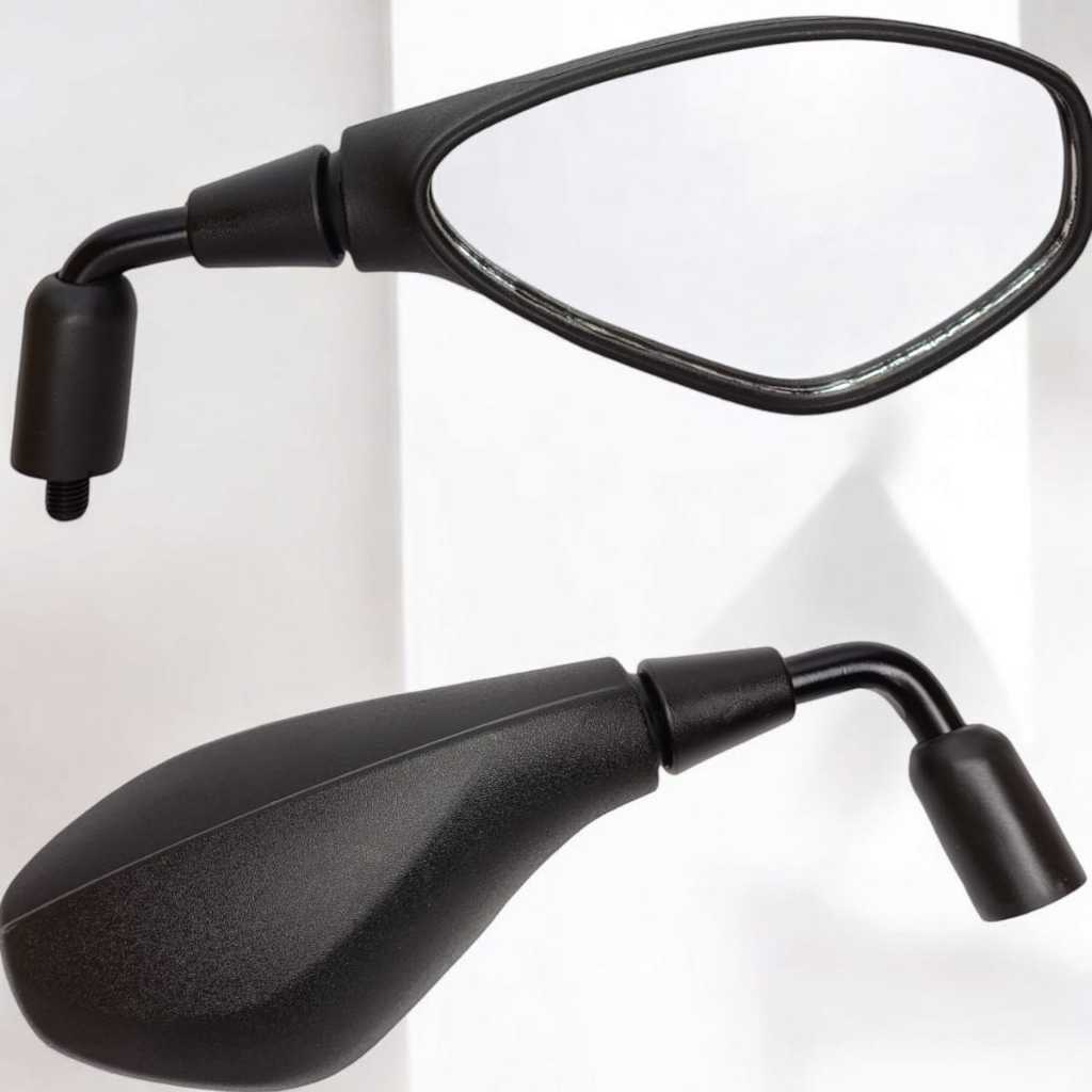 Par Retrovisor Bmw F800 Rosca Yamaha Rebaixado Haste Curta Lander 250 Tenere 250 Crosser 150 — imagem 2 de 2
