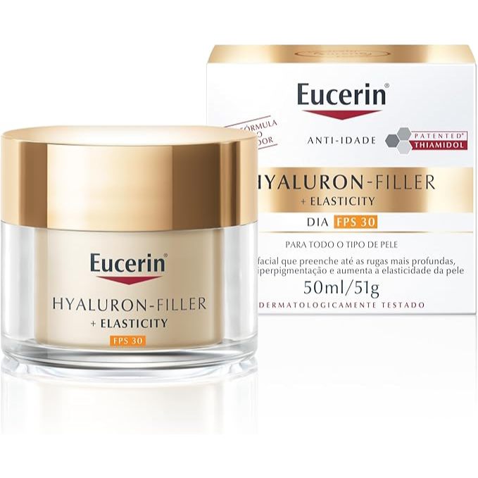 Creme Facial Anti Idade Eucerin Hyaluron Filler Elasticity Fps 30 50ml: Onde Comprar | BuscaProdutos