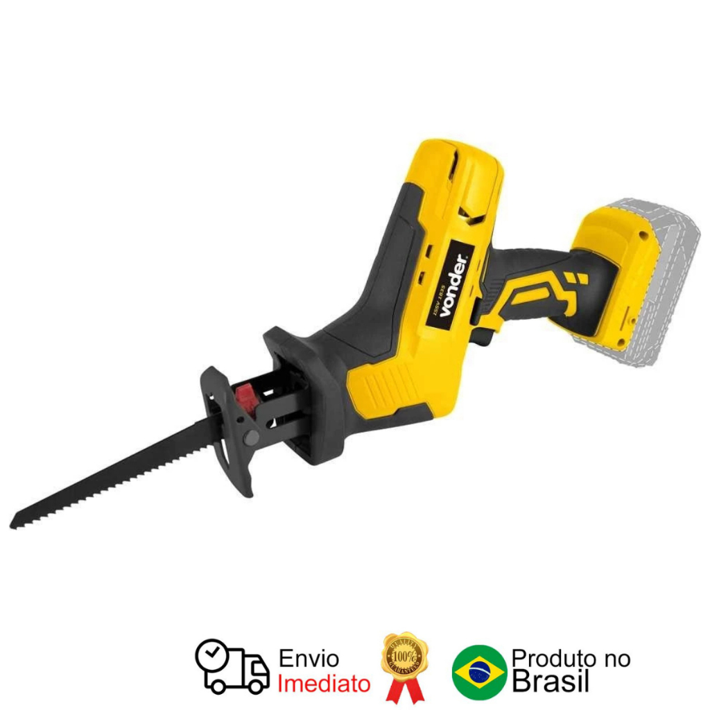 Minisserra Sabre 18V Sem Bateria Issv 1835 Vonder em Oferta na Shopee