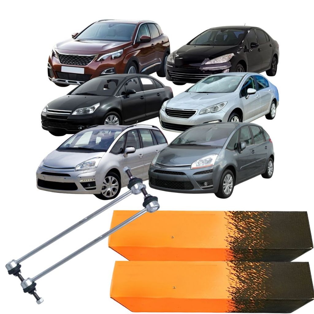 Par Bieleta Dianteira Peugeot 3008 307 308 408 2010 2019