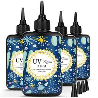 Resina UV Transparente / Cola Cristal Ultravioleta 100g em Oferta na Shopee